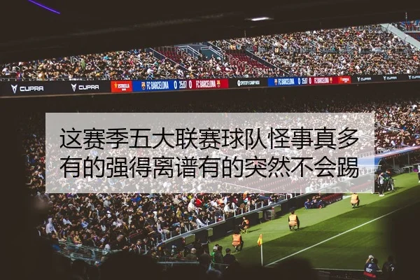 这赛季五大联赛球队怪事真多 有的强得离谱有的突然不会踢
