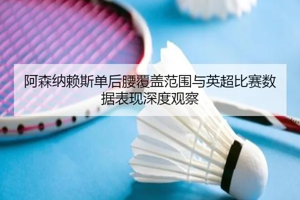 阿森纳赖斯单后腰覆盖范围与英超比赛数据表现深度观察